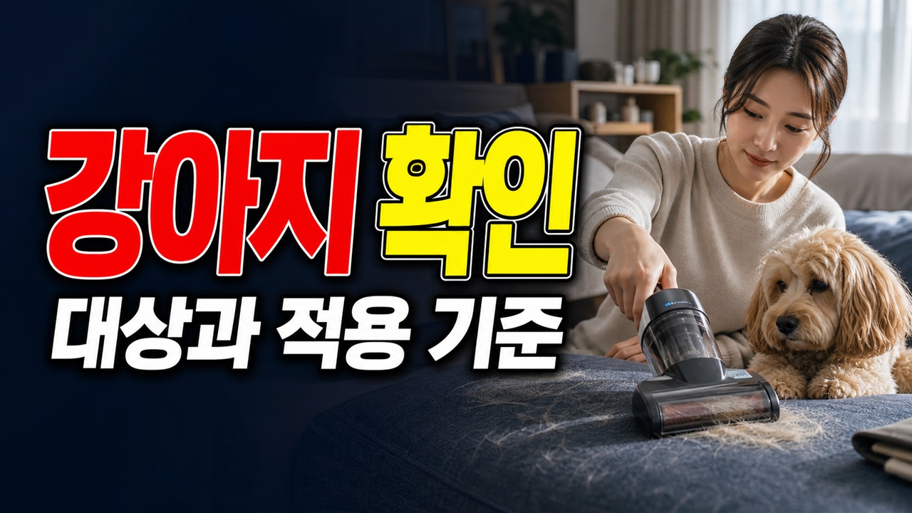 강아지 털 청소기 미니 터보 브러시, 바닥보다 이불·소파용일까? 관련 핵심 정보를 상징적으로 보여주는 썸네일 이미지